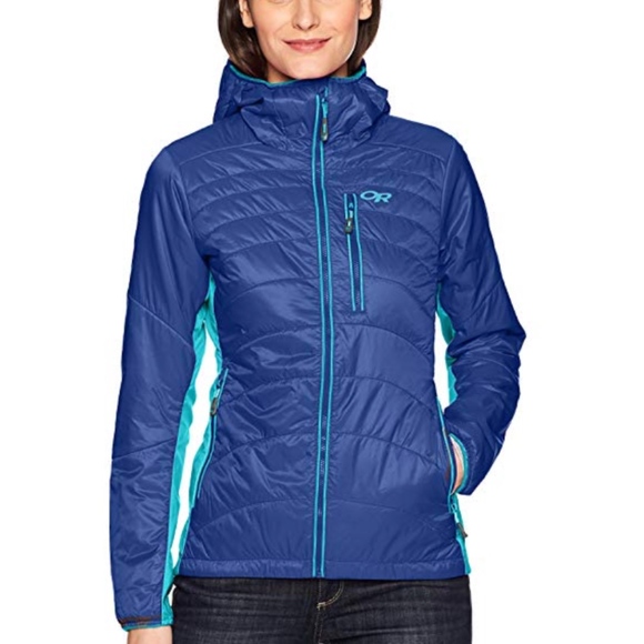 outdoor research men's cathode hooded jacket